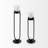 25.35'' H Metal Floor Votive Holder
