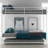 Lechlade Kids Twin Over Twin Bunk Bed-615709545