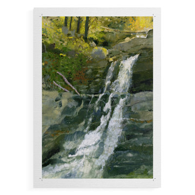 Kent Falls -Canvas Print Only - NOT FRAMED