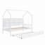 Lit en bois avec couchette-488400374