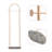Coat Rack Freestanding With Marble Base-110565204
