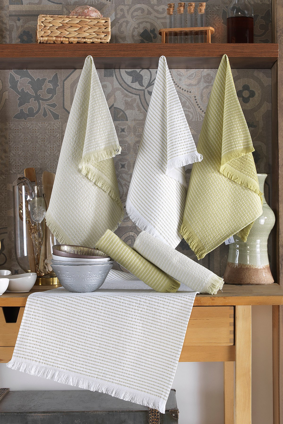 Latitude Run® Kitchen Towel Set (6 Pieces) | Wayfair