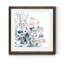 Indigo et ocre II - reproduction encadrée de qualité supérieure - prêt à être accroché - impression encadrée-845325156-845325149-845285887