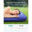 Tapis de camping simple, bleu