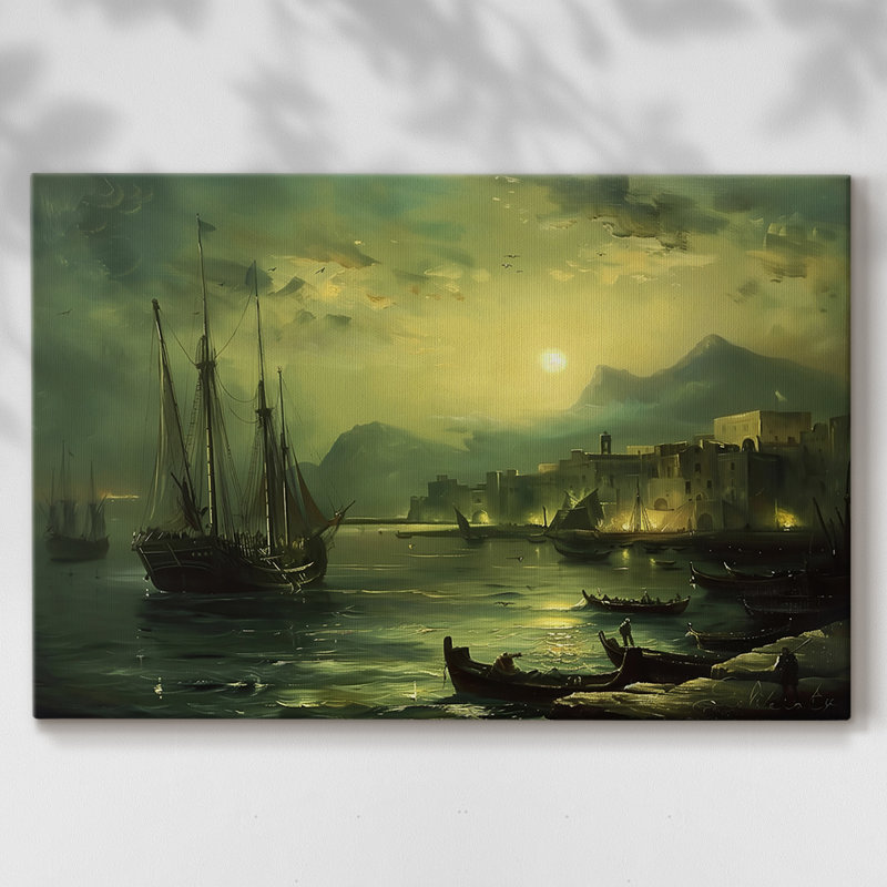 Série paysage - CLXVI - Cavas enveloppés de galerie, 32 x 48