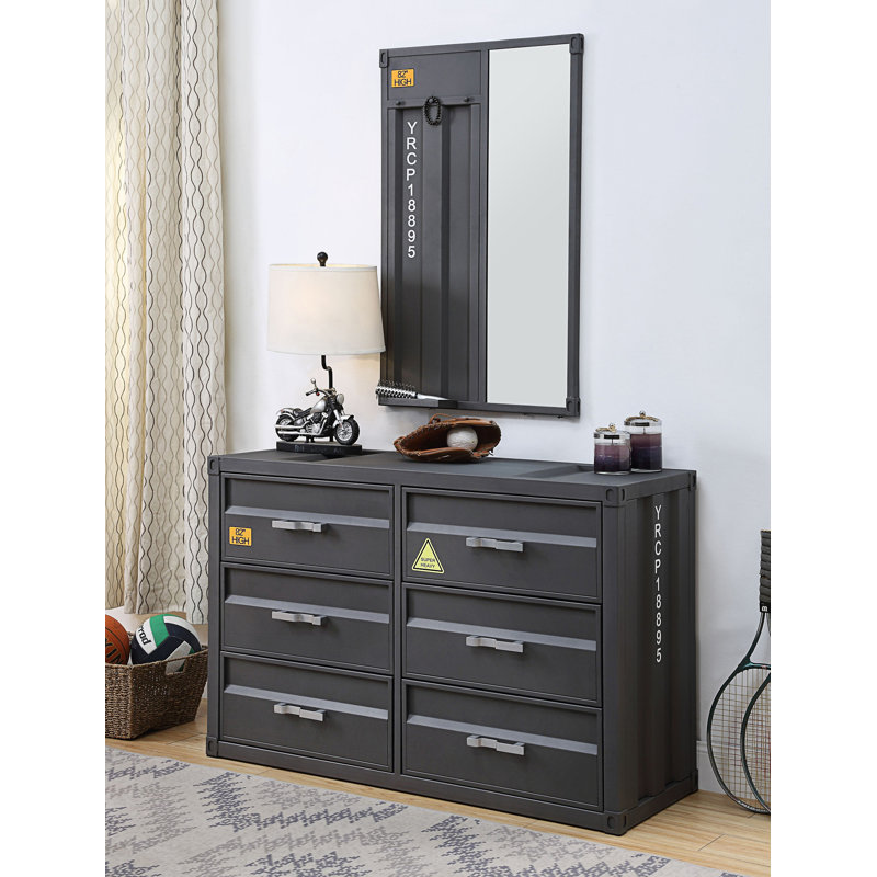 Commode 6 tiroirs de rangement Cargo