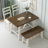 4 - Person Trestle Dining Set-204263154-204263149