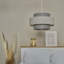 Nellie 19cm H Linen Novelty Pendant Shade ( Clip On )-40557667