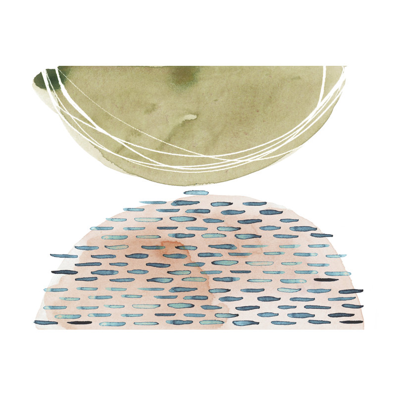 «Up and over I», reproduction d'art sur toile tendue, H 24 po x l 36 po