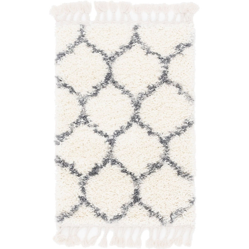 Tapis ivoire Mitzy, Rectangle 2 pi 2 po x 3 pi