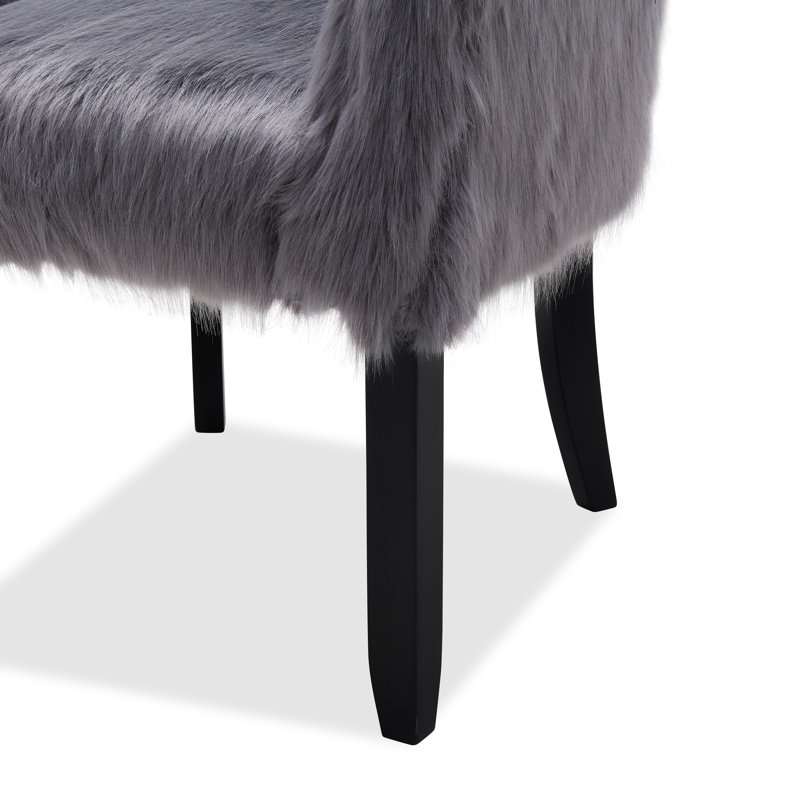 Unadilla Upholstered Armchair, Grey