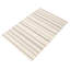 Ensemble de tapis rayés ivoire / gris-942435359