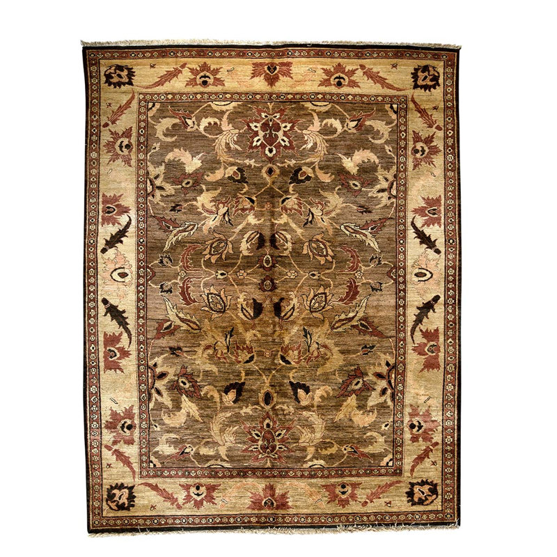 Hand Knotted Wool Oriental Area Rug
