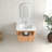 Lucretia 30" Wall-Mounted Floating Bathroom Vanity with Ceramic Sink