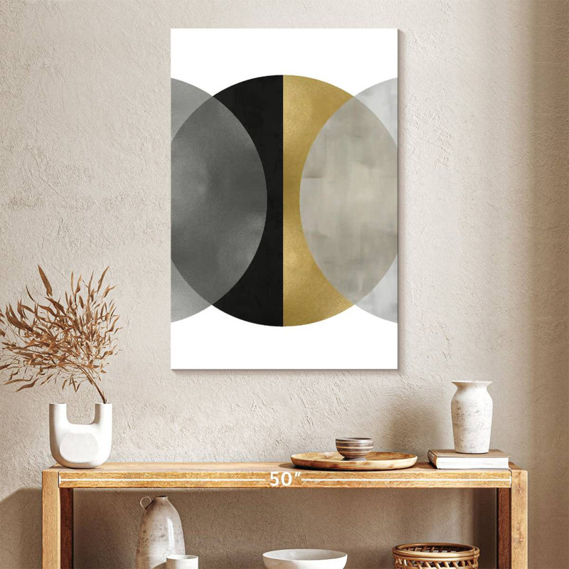 Avery Arc Intersect I, 39" H x 26" W