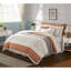 Ensembles de literie en percale de coton, grand lit de style campagnard