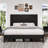 48.4'' Tall Headboard Solid Wood Bed Frame-1750010933-1749119740