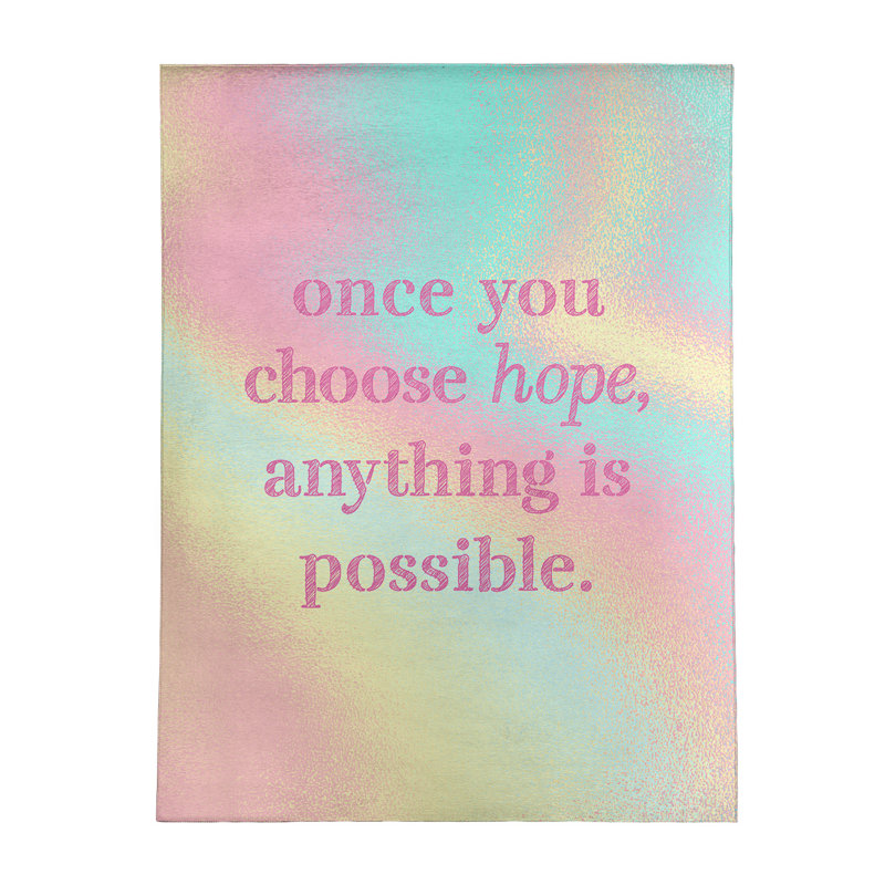 Tapis en chenille poly Quotes, Rectangle 5 pi x 7 pi