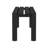 Berala Dining Bench in Whistler Black