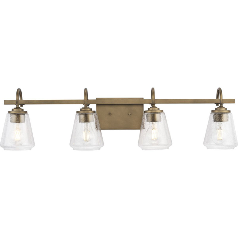 Martenne Dimmable Vanity Light, Aged Bronze, 4