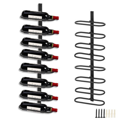 Bexley 8 - Bottle Wine Bottle Rack in Black