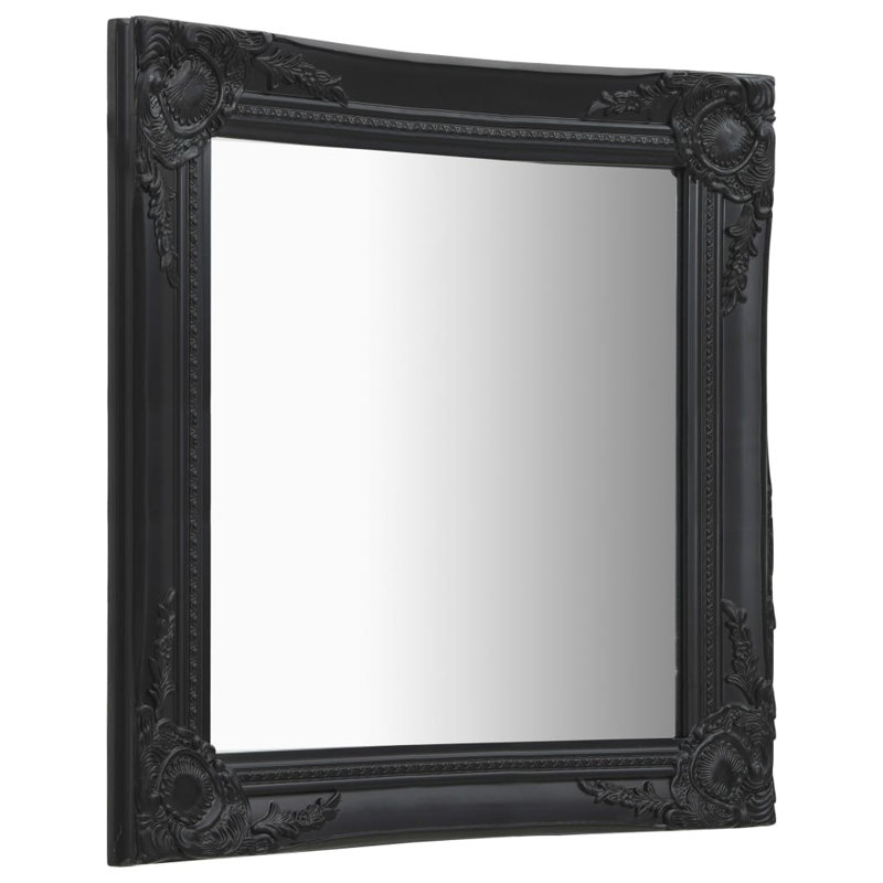 Ginter Rectangle Mirror, Black, 50cm H x 60cm W