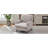 Cream Vintage Armchair With Linen Upholstery And Antique Turned Rubber Wood Legs, For Magazine Reading In Bedroom Upholstered Comfortable Book-133870571