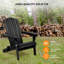 Chaise Adirondack pliante en bois massif Noyes-1085078643