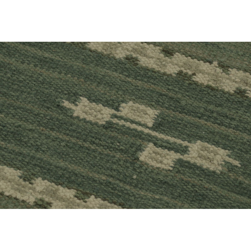 Scandinavin Wool Geometric Area Rug, Rectangle 12' x 15'