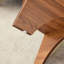 Table basse ronde en verre trempé - 31,5 po de diamètre, conception multifonctionnelle. Conception de piédestal en forme de ventilateur