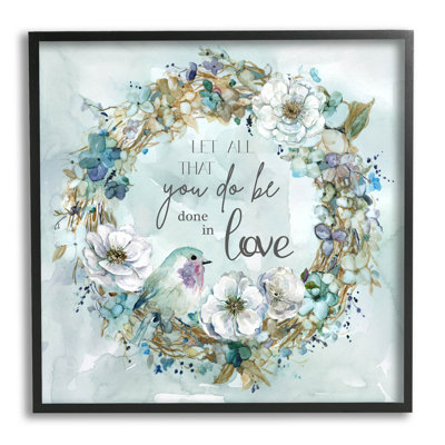 «All You Do Done In Love», giclée par Carol Robinson