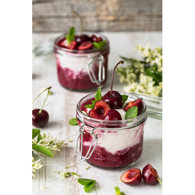 Cherry Mousse - Wrapped Canvas Print