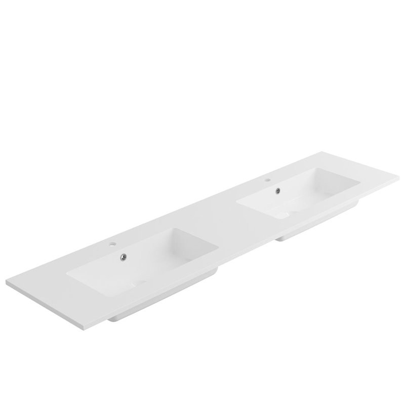Meuble-lavabo DAX Pasadena avec bassin Toscana, 72 po, pin, Pin