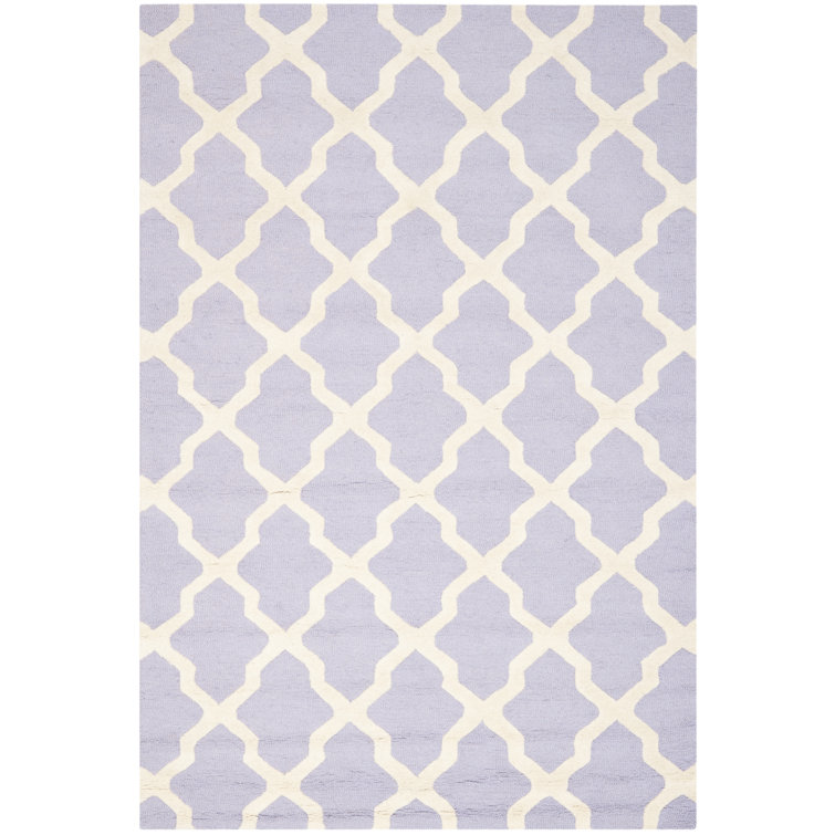 Darr Geometric Wool Hand Woven Area Rug