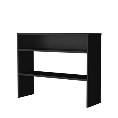 Console noire avec tablette ouverte pour une option de maison moderne
