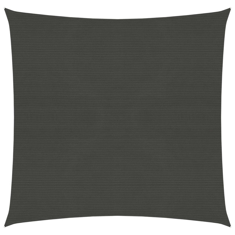 Ortley Sunshade Sail 160 g/m² HDPE, Anthracite, 450cm W x 450cm L