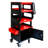 4 LEVEL MULTI PURPOSE TROLLEY FOR DIAGNOSTICS-BLACK+RED