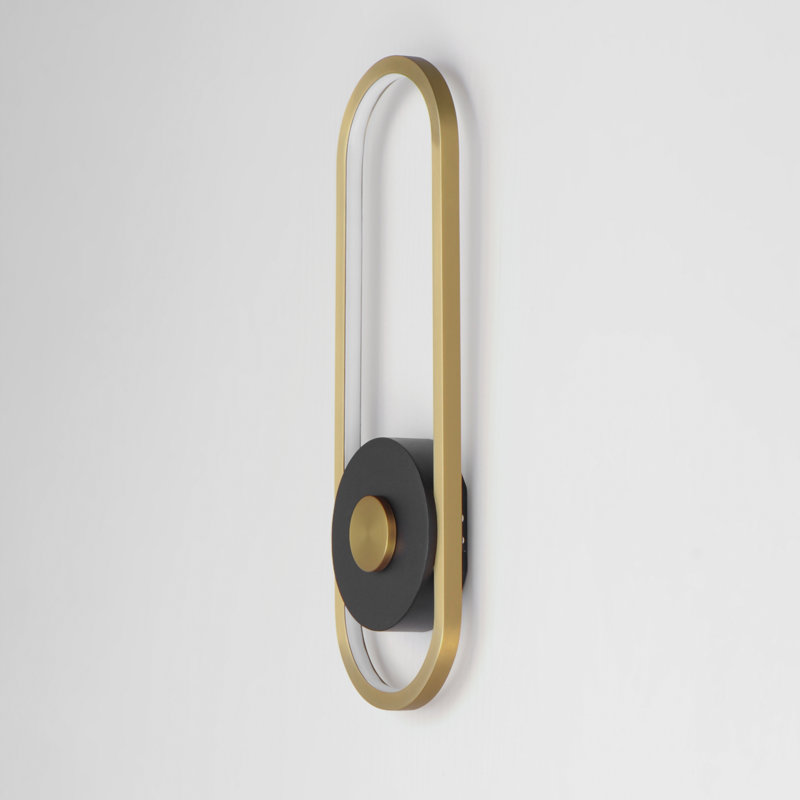 LED Wall Light, 18" H x 6" W x 1.75" D