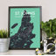 St. Johns City Map - Unframed Graphic Art Print on Paper-1281277464-1263265398
