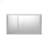 47 Inch Freestanding Solid Surface Soaking Bathtub