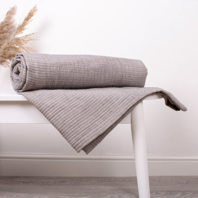 Cotton No Pattern Bedspread