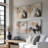 Chaotic Crescendo Set of 4 Canvas Prints in a Frame-106960210-106960207