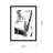 B&W Interpretations I - Single Picture Frame Painting on Canvas