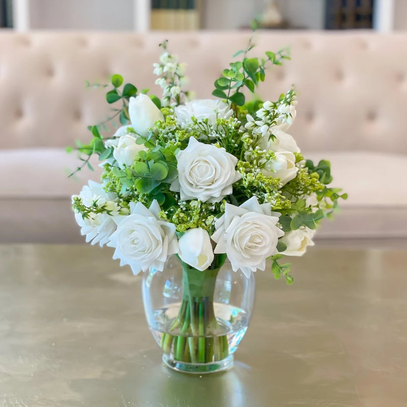 Rose Arrangement in Vase
