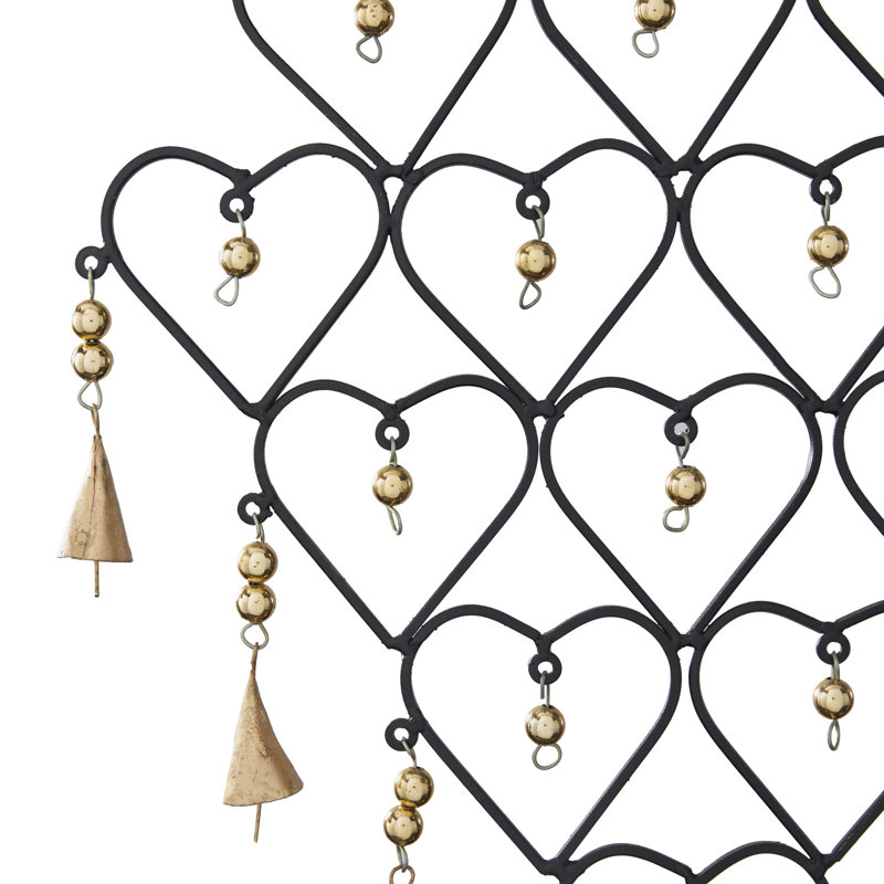 Carillon en métal Kathlyn, H 27,45 po x l 16,45 po x P 1,2 po