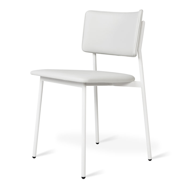 Signal Chair, Putty Putty Faux Leather, White