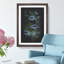 The Feathers of a Peacock - Picture Frame Painting Print on MDF-56742691-56742687