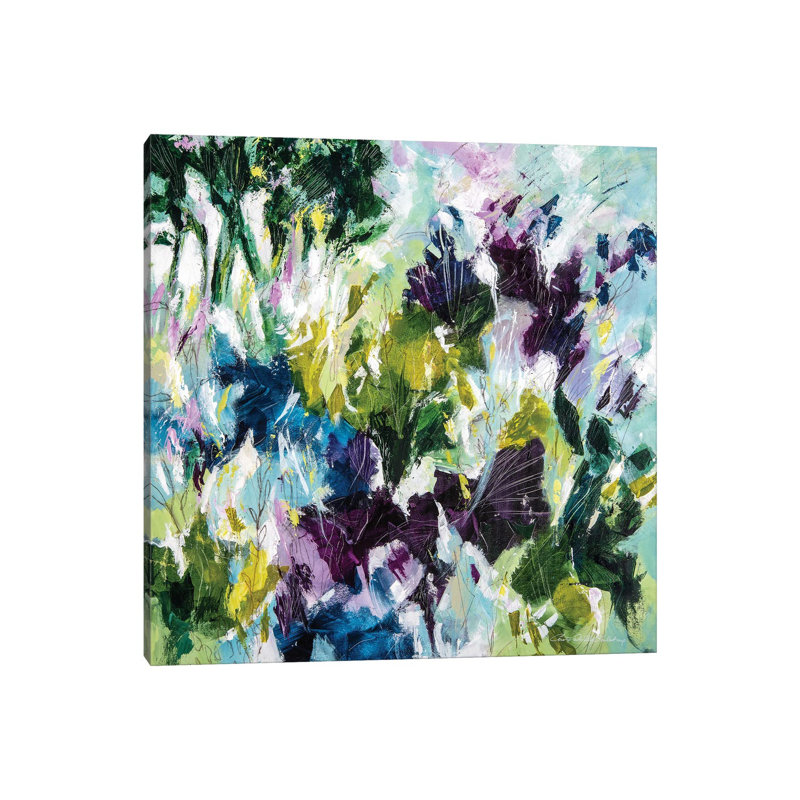 « Nature Imprints III » par Cristina dalla Valentina, impression d’art graphique, H 37 po x l 37 po x P 1,5 po, Toile tendue