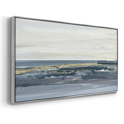 Touching Gold- Framed Gallery Wrapped Canvas -Ready to Hang