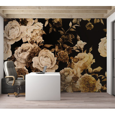 Peel & Stick Floral Wall Mural - Smell Of The Garden